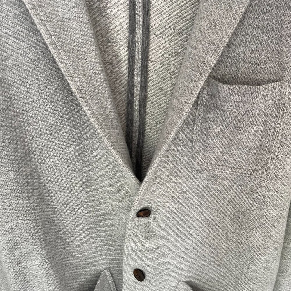 Faherty - Inlet Knit Blazer - Heather Grey (Large, standard fit) - Picture 5 of 6
